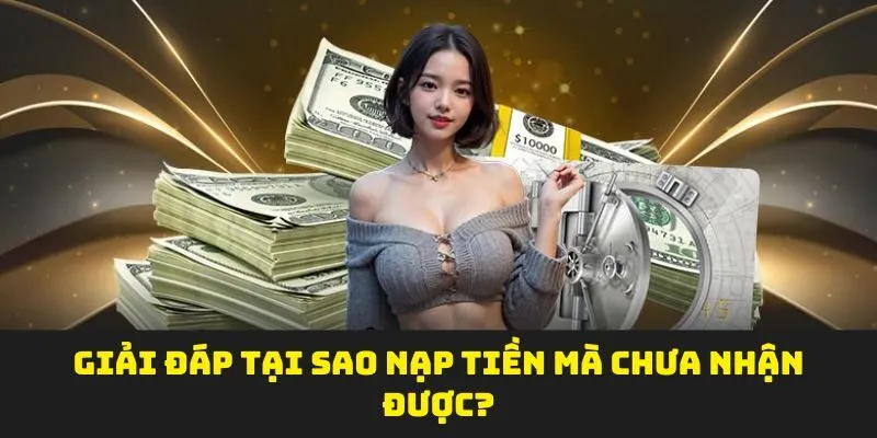 Giải đáp tại sao nạp tiền mà chưa nhận được?